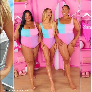 Show Me Your MuMu Pink purple and Mint Swimsuit Barbie